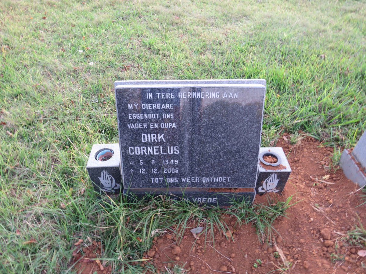 SWART Dirk Cornelus 1949-2005