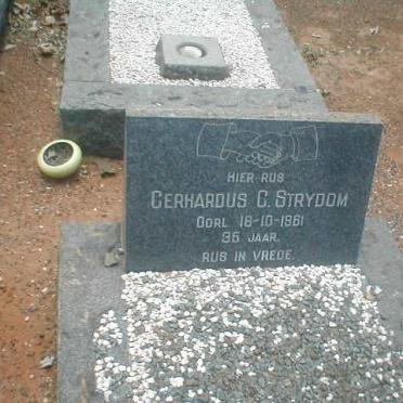 STRYDOM Gerhardus C. -1961