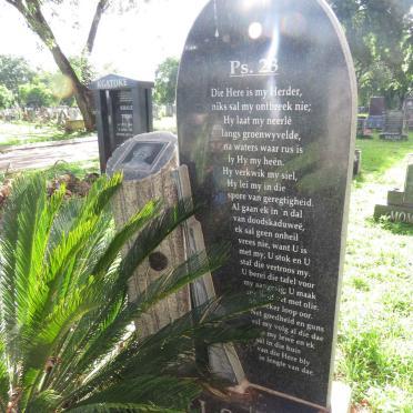 SNYMAN Gerrit J. 1968-2011 _1