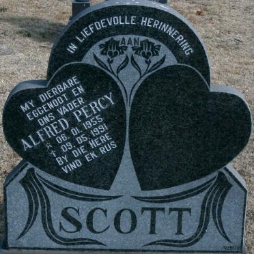 SCOTT Alfred Percy 1955-1991