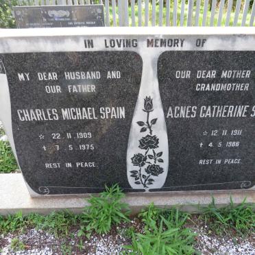 SPAIN Charles Michael 1909-1975 &amp; Agnes Catherine 1911-1986