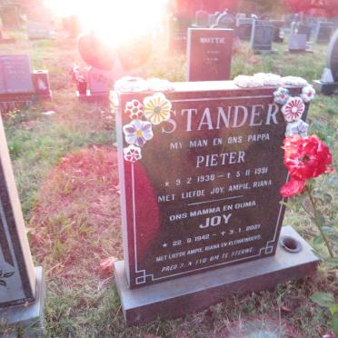 STANDER Pieter 1938-1991 &amp; Joy 1942-2021