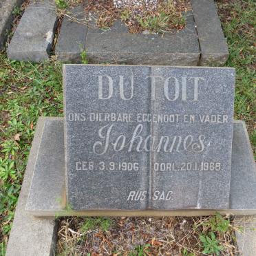 TOIT Johannes, du 1906-1968