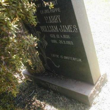 TOIT Harry William James, du 1938-1969