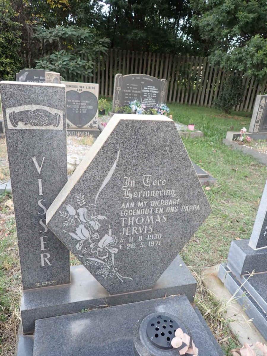 VISSER Thomas Jervis 1930-1971