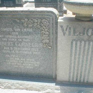 VILJOEN Lambert Cornelius 1903-1969