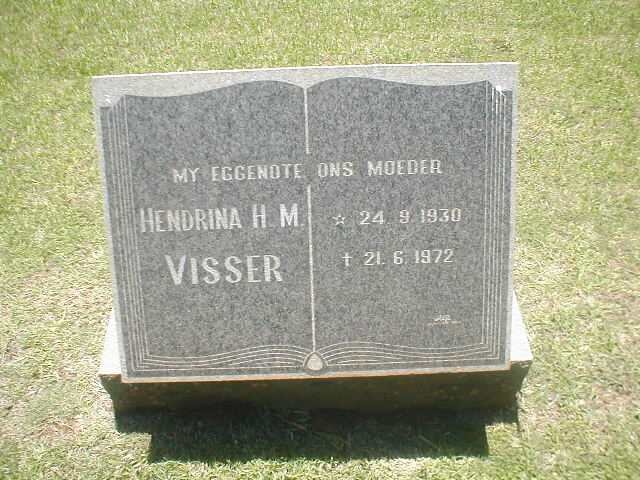 VISSER Hendrina H.M. 1930-1972