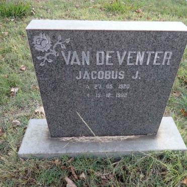 VENTER Jacobus J., van de 1920-1992