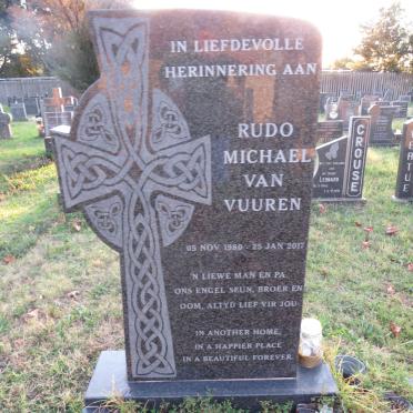 VUUREN Rudo Michael, van 1980-2017