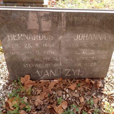 ZYL Bernardus, van 1884-1970 &amp; Johanna 1887-1984