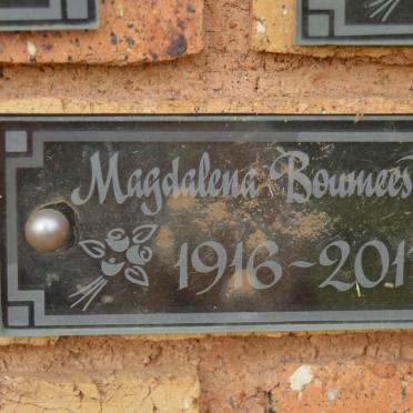 BOUMEESTER Magdalena 1916-2013