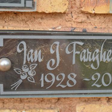 FARGHER Ian J. 1928-2015