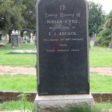 ADCOCK Miriam Eyre -1916