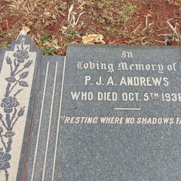 ANDREWS P.J.A. -1938