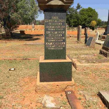 ANDREKA William Walter -1894 :: ANDREKA Albert Alex -1898 :: ANDREKA Lily -1899