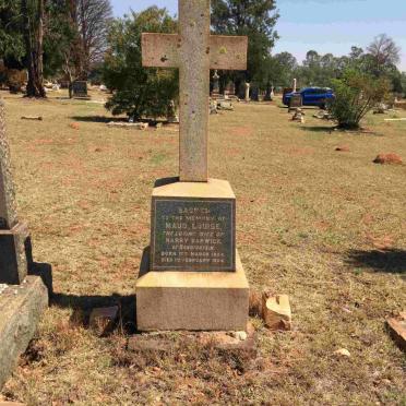 BARWICK Maude Louise 1882-1904