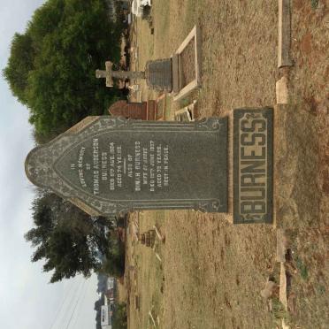 BURNESS Thomas Anderson -1924 &amp; Dinah -1927