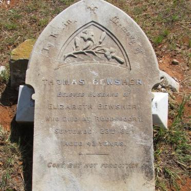 BEWSHER Thomas -18??