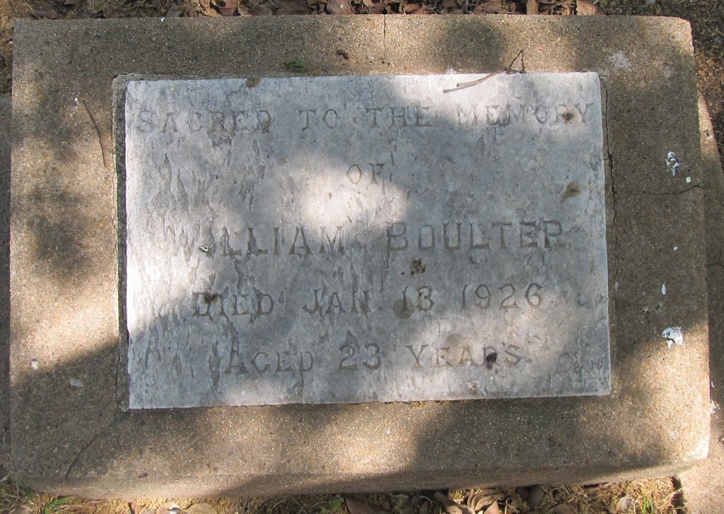 BOULTER William -1926