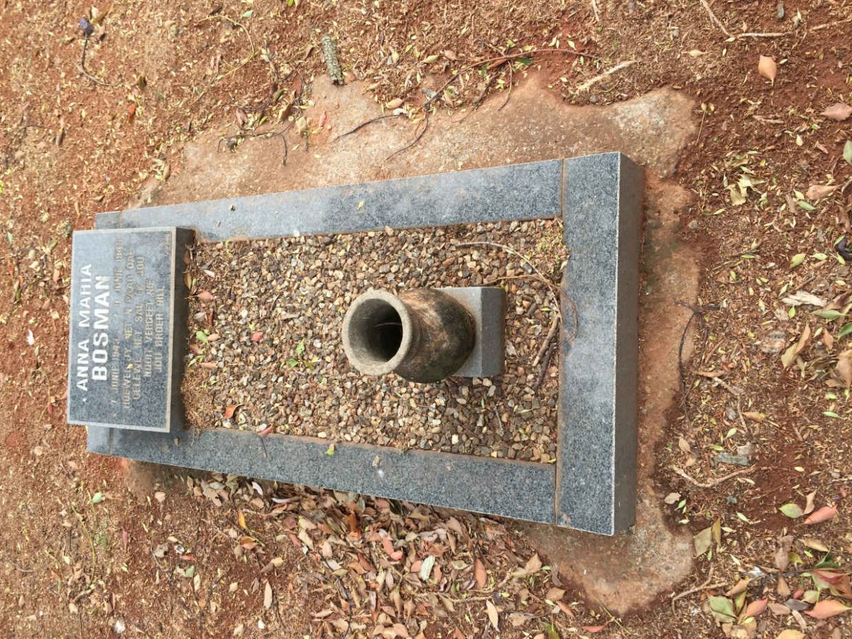 BOSMAN Anna Maria 1943-1943