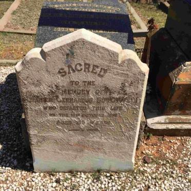 BODENSTEIN Casper Gerhardus -1895