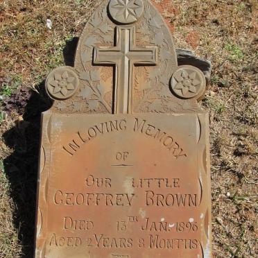 BROWN Geoffrey -1896