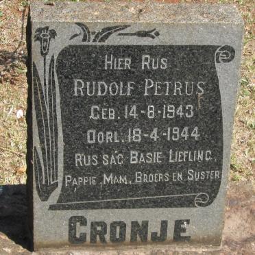 CRONJE Rudolf Petrus 1943-1944