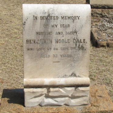 DALE Benjamin Noble -1931