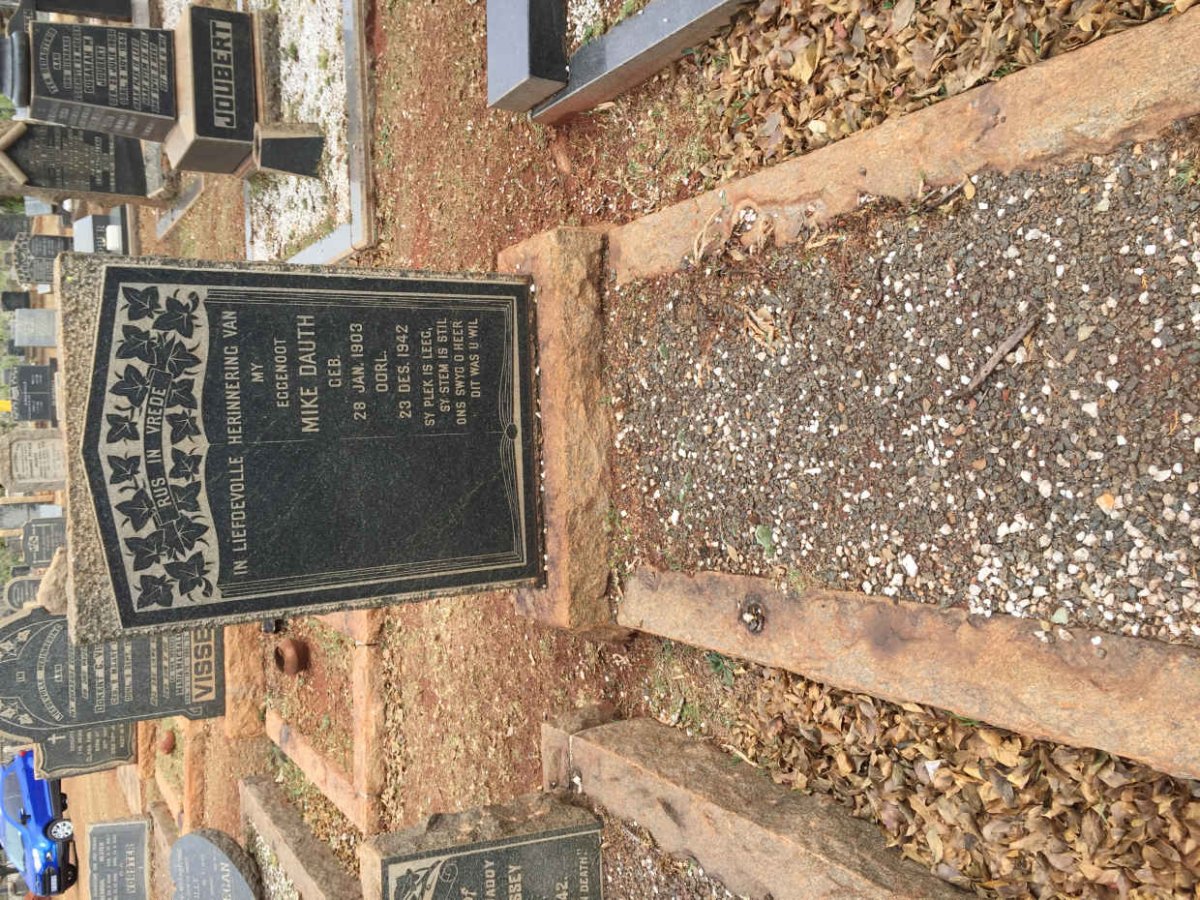 DAUTH Mike 1903-1942