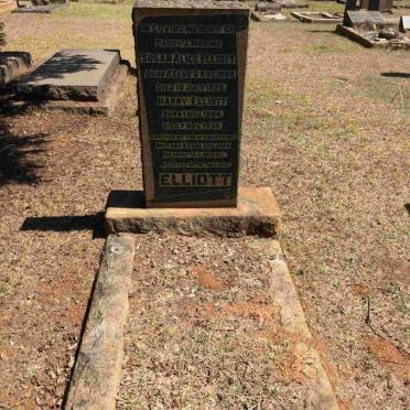 ELLIOTT Harry Elliott 1884-1930 &amp; Susan Alice KEENE 1899-1928