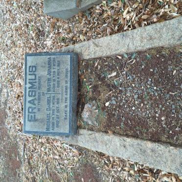 ERASMUS Michael Daniel -1918 :: ERASMUS Vasthi Johanna -1925