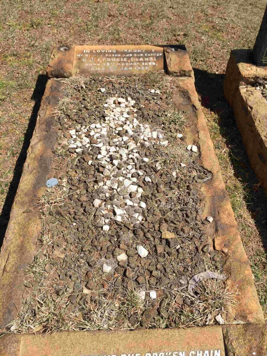 FOURIE C.J.J. 1896-1927