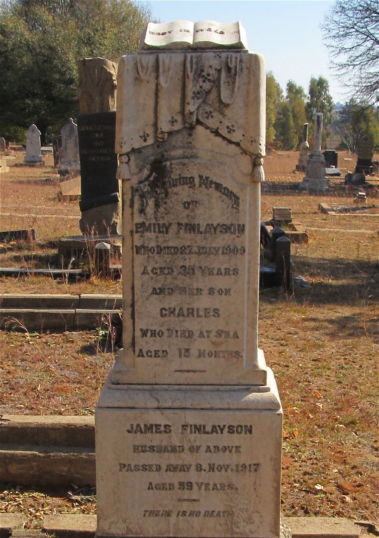 FINLAYSON James -1917 &amp; Emily -1909 :: FINLAYSON Charles