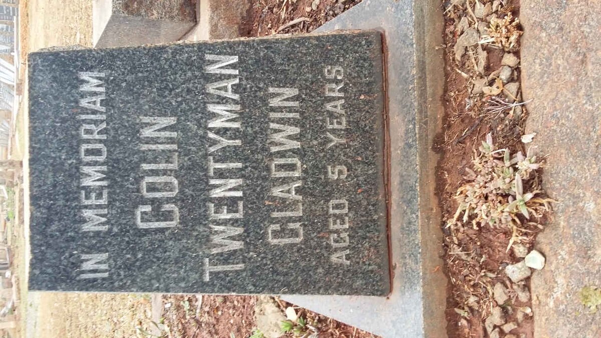 GLADWIN Colin Twentyman