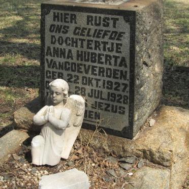 GOEVERDEN Anna Huberta, van 1927-1928