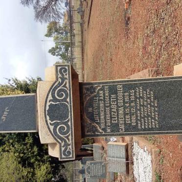 GROBLER Elizabeth Catherina 1919-1945