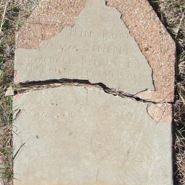 GROENEWALD Petrus :: GROENEWALD Herriet 