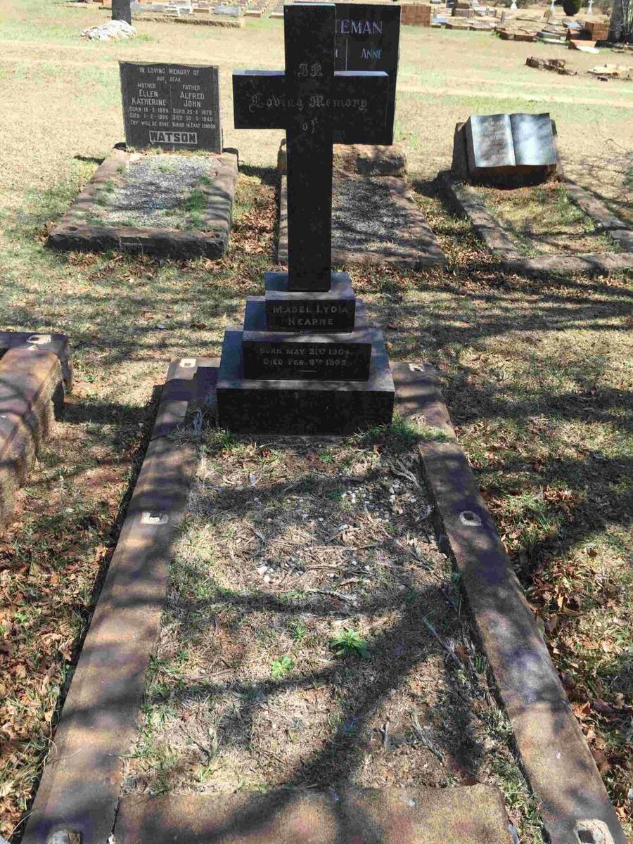 HEARNE Mabel Lydia 1904-1905