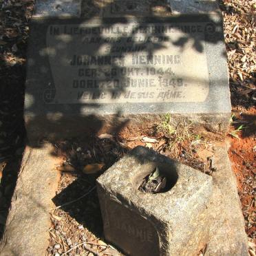 HENNING Johannes 1944-1948