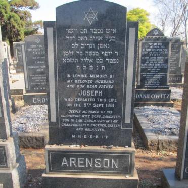 ARENSON Joseph -1961
