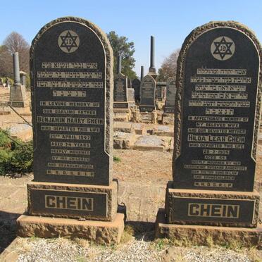 CHEIN Benjamin Harry -1947 &amp; Hilda Leah -1935