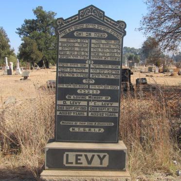 LEVY D. -1915 &amp; E. -1911
