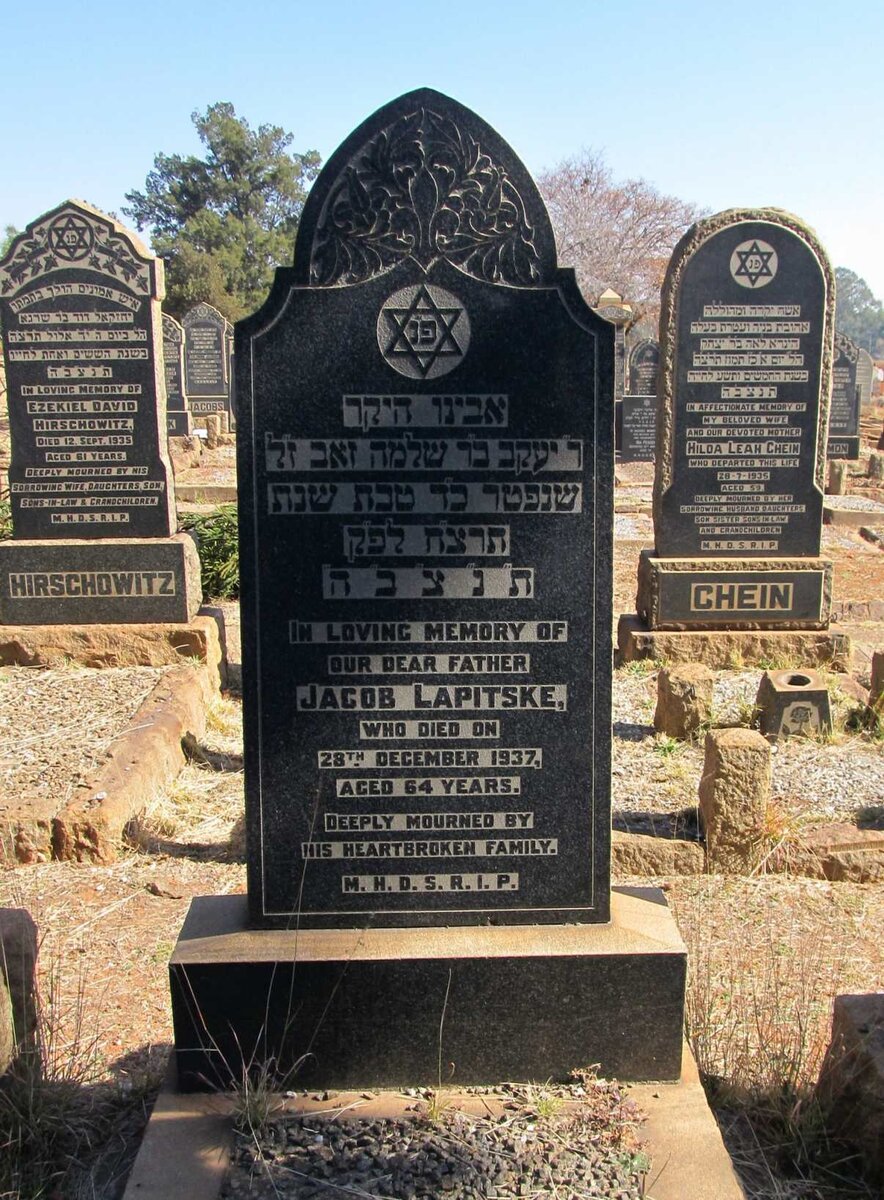 LAPITSKE Jacob -1937