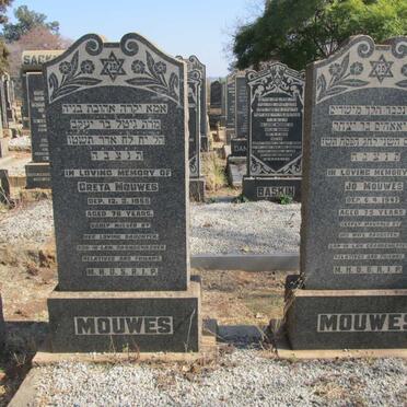 MOUWES Jo -1947 &amp; Greta -1955