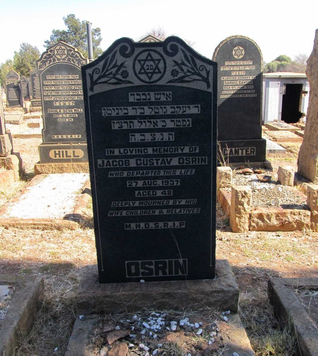 OSRIN Jacob Gustav -1937