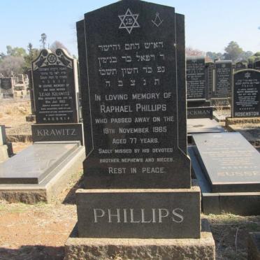 PHILLIPS Raphael -1965