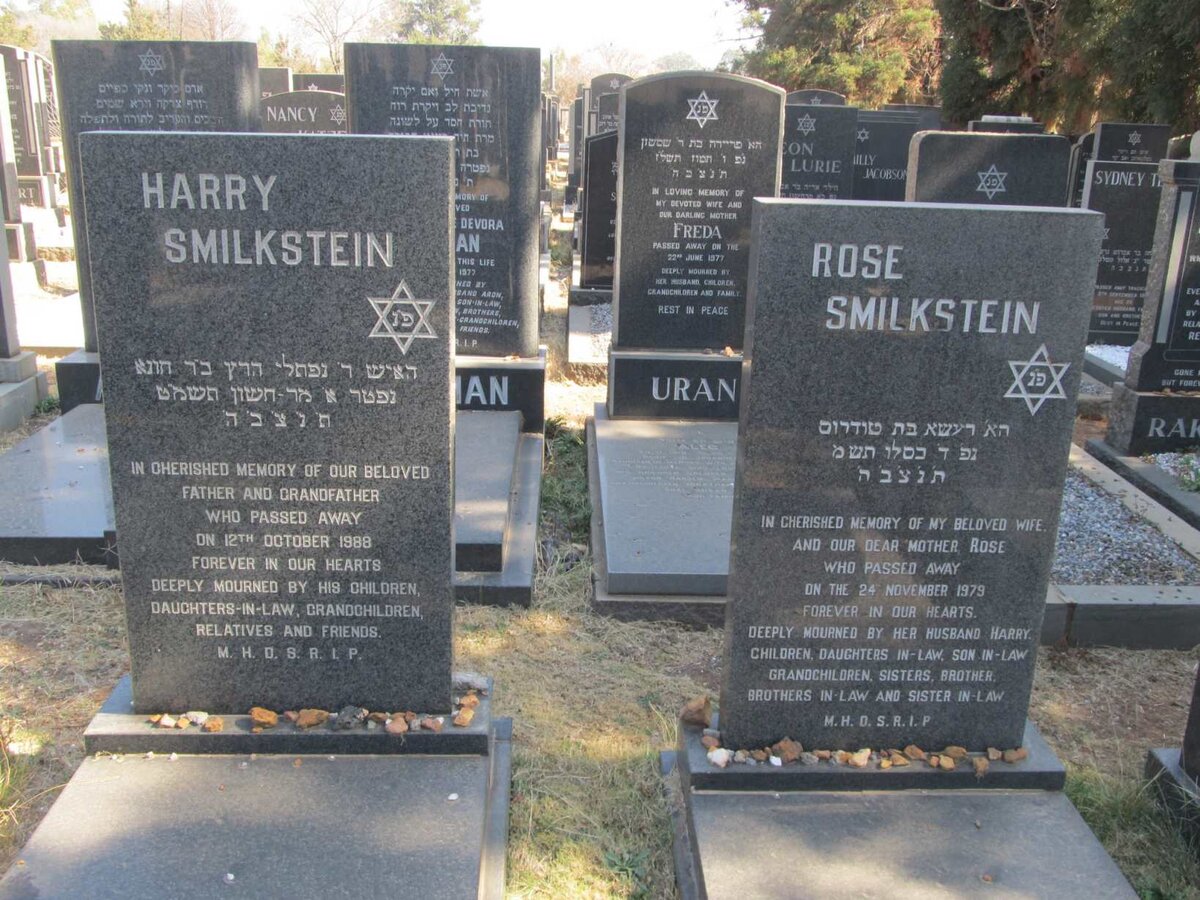 SMILKSTEIN Harry -1988 &amp; Rose -1979