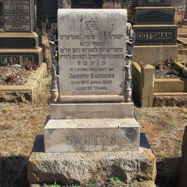 SANDERS Joseph -1930