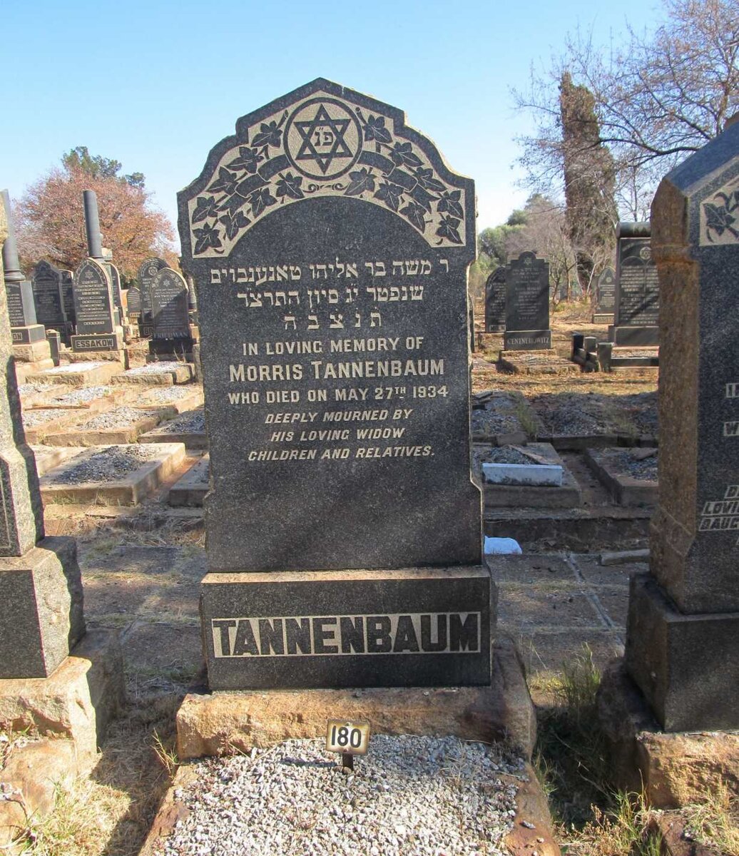 TANNENBAUM Morris -1934