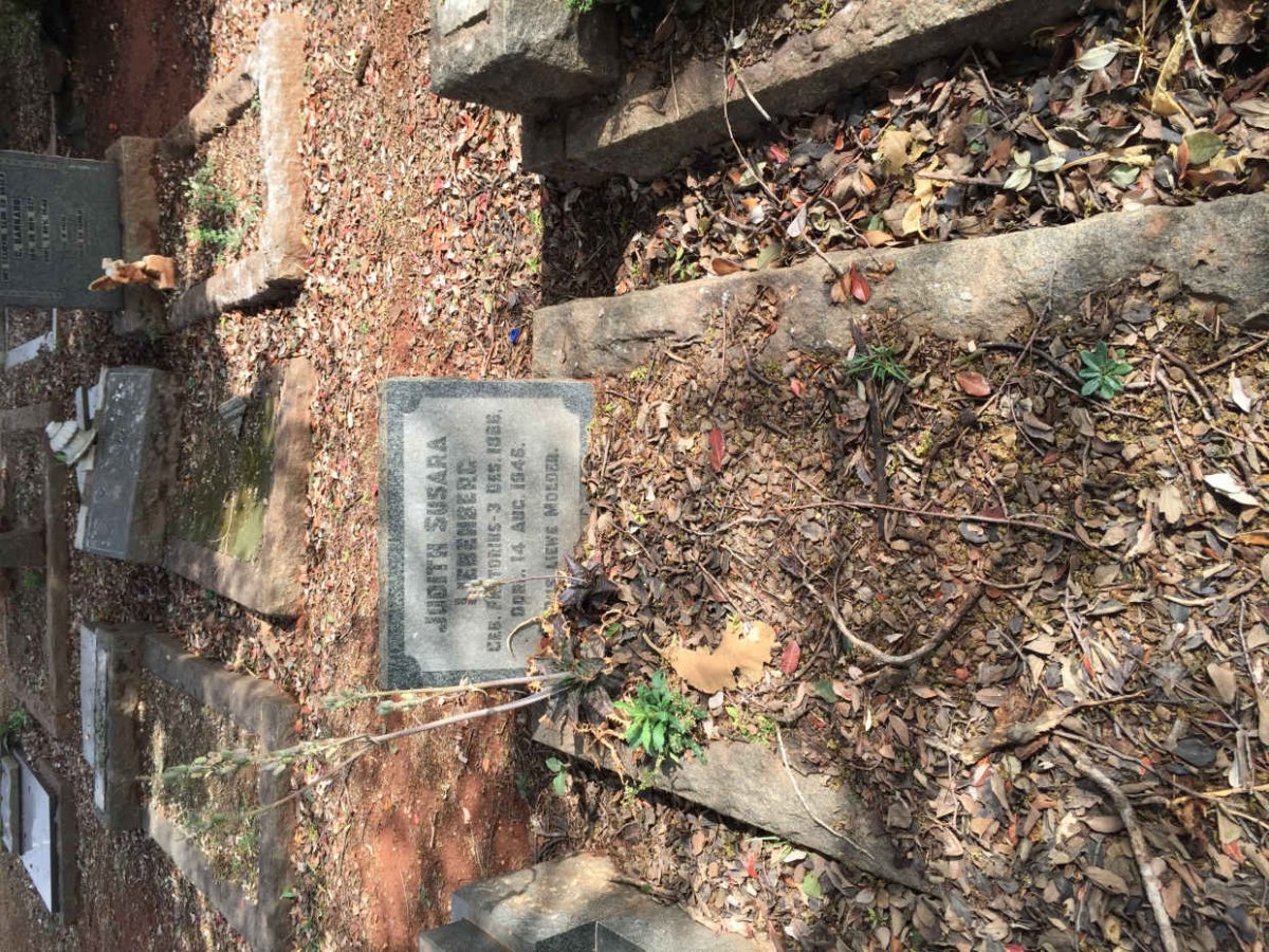 LIEBENBERG Judith Susara nee PRETORIUS 1866-1946